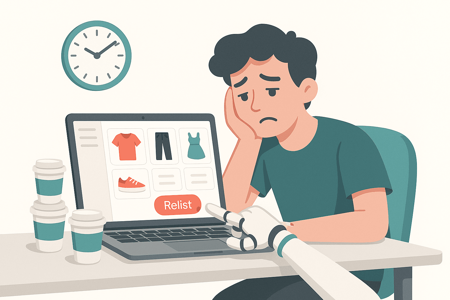 Common time drains for Depop sellers